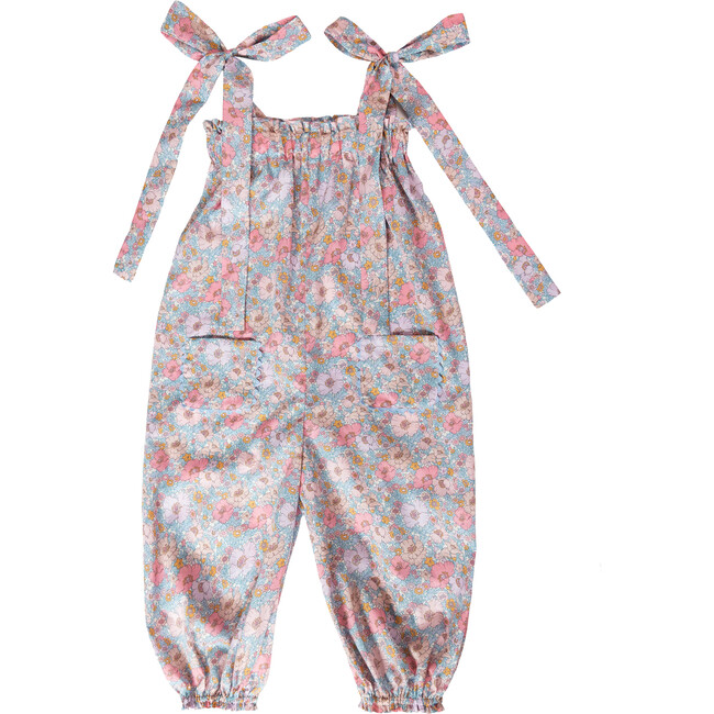 Rose Jumper,  Liberty of Lonon Meadow Song Blue - Overalls - 1