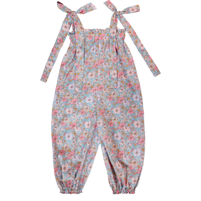 Rose Jumper,  Liberty of Lonon Meadow Song Blue - Overalls - 3