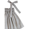 Jenny Top, Black & Natural Gingham - Shirts - 3
