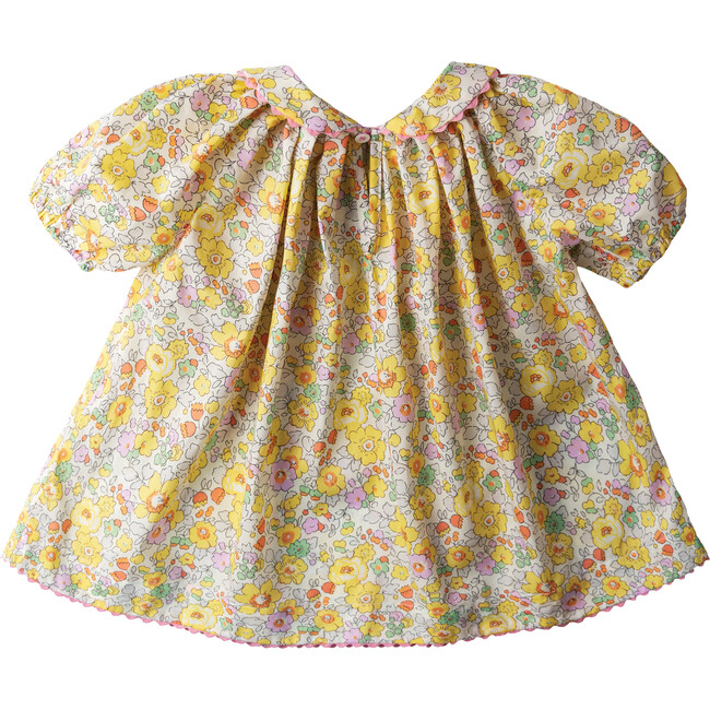 Bea Dress Set, Liberty of London Betsy Yellow - Mixed Apparel Set - 3