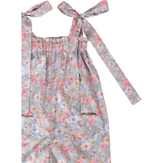 Rose Jumper,  Liberty of Lonon Meadow Song Blue - Overalls - 4