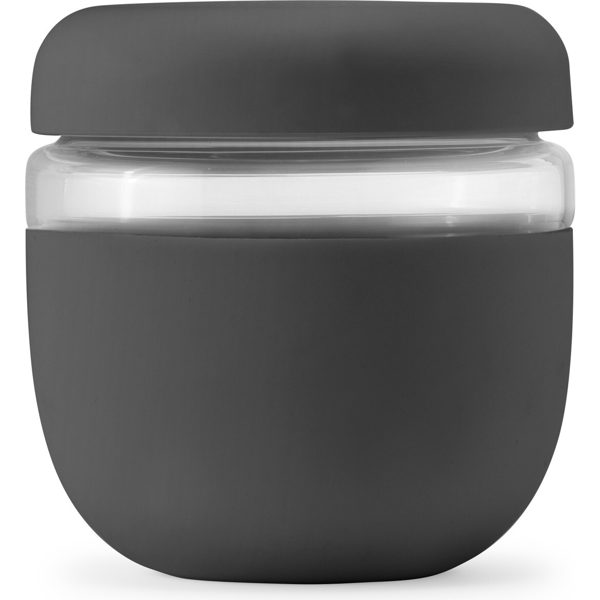 W&P Seal Tight Glass Bowl 480ml Charcoal