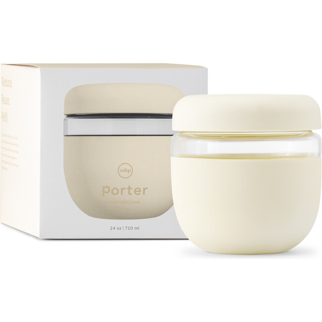 Porter 24-oz. Seal-Tight Glass Bowl, Cream