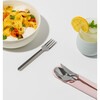 Porter Stainless Steel Travel Utensils with Case, Blush - Tabletop - 2