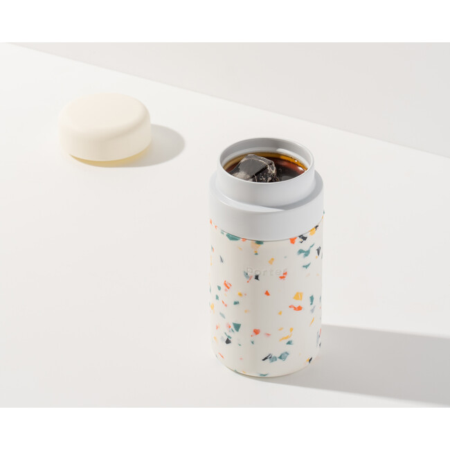 Porter 12-oz. Insulated Ceramic Bottle, Cream Terrazzo - Tabletop - 3