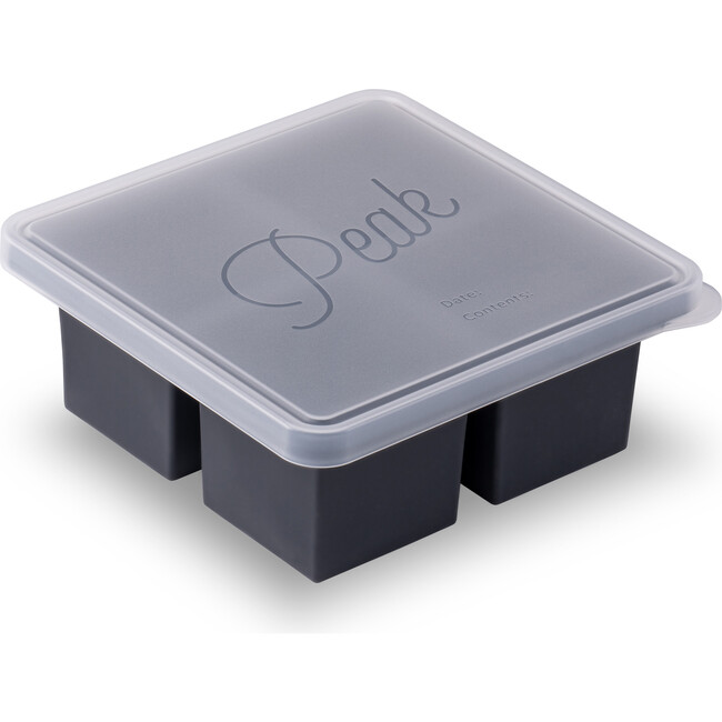 Peak 4-Cube Cups Freezer Tray, Charcoal - Tabletop - 1