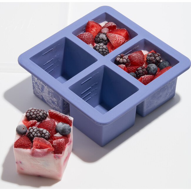 Peak 4-Cube Cups Freezer Tray, Blue