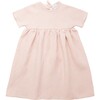 Hopscotch Dress, Blush Linen - Dresses - 1 - thumbnail