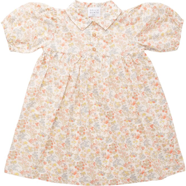 Duck, Duck, Goose Dress, Nancy Ann Liberty Print Organic Cotton - Dresses - 1