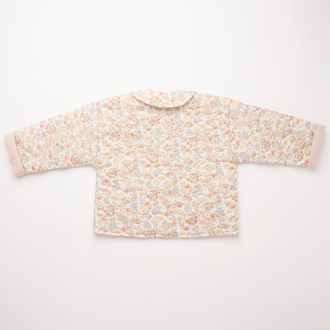 Twister Jacket, Nancy Ann Liberty Print Organic Cotton Lined With Blush Linen - Jackets - 3