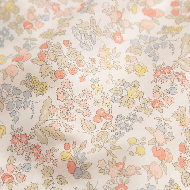 Twister Jacket, Nancy Ann Liberty Print Organic Cotton Lined With Blush Linen - Jackets - 4