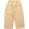 Chess Trousers, Hay Check Linen - Pants - 1 - thumbnail