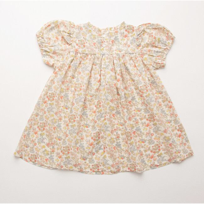 Cats Cradle Dress and Skipping Bloomer Set, Nancy Ann Liberty Print Organic Cotton - Dresses - 3