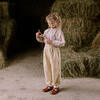 Chess Trousers, Hay Check Linen - Pants - 4
