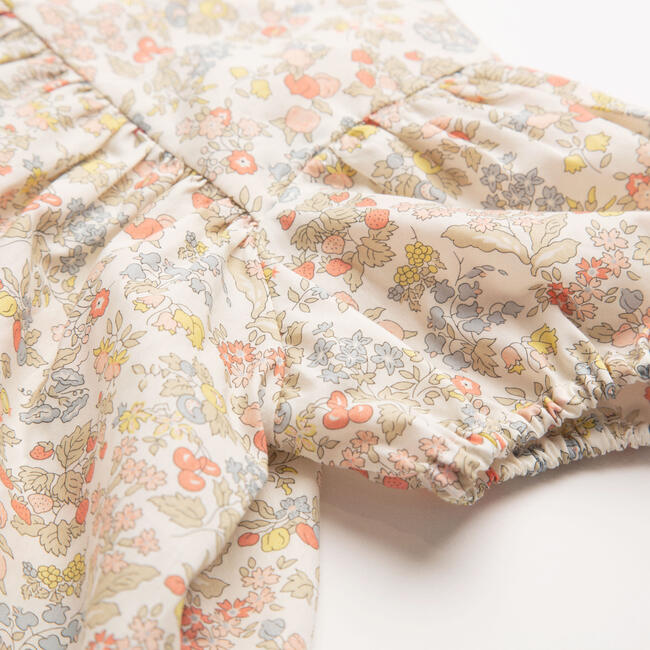 Cats Cradle Dress and Skipping Bloomer Set, Nancy Ann Liberty Print Organic Cotton - Dresses - 9