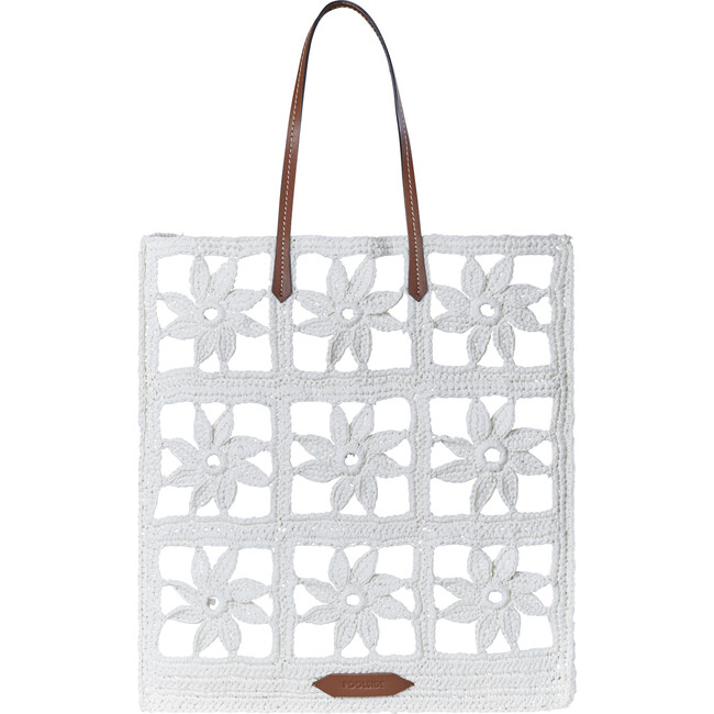 The Stella Tote, White - Bags - 1