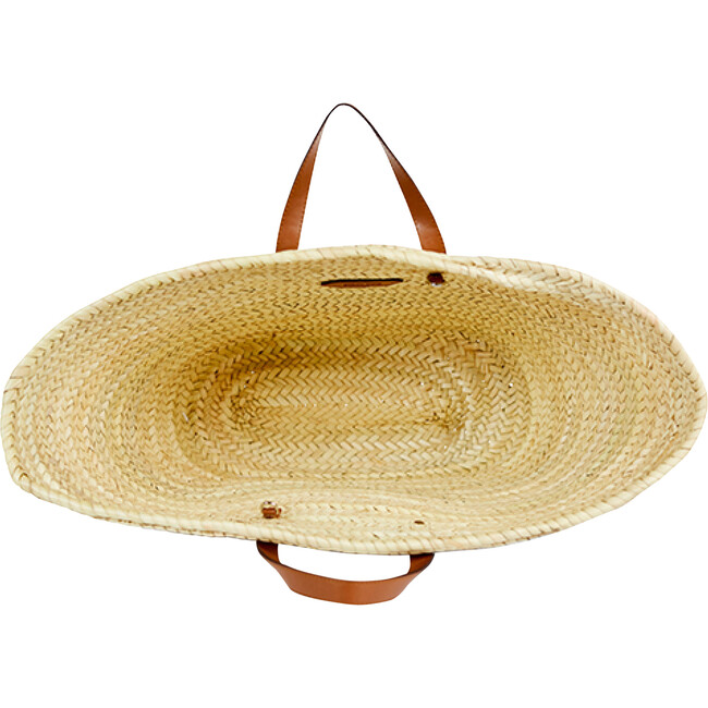 Large Moroc Beach Tote, Tan - Bags - 3