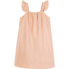 Nora Ruffle Dress, Blush Pink - Dresses - 1 - thumbnail