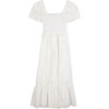 Women's Nicole Dress, White Eyelet - Dresses - 3