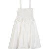 Naomi Dress, White Eyelet - Dresses - 3