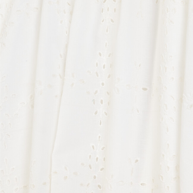 Naomi Dress, White Eyelet - Dresses - 7