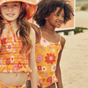Melanie Smocked Two Piece Swimsuit, Retro Floral - Two Pieces - 5