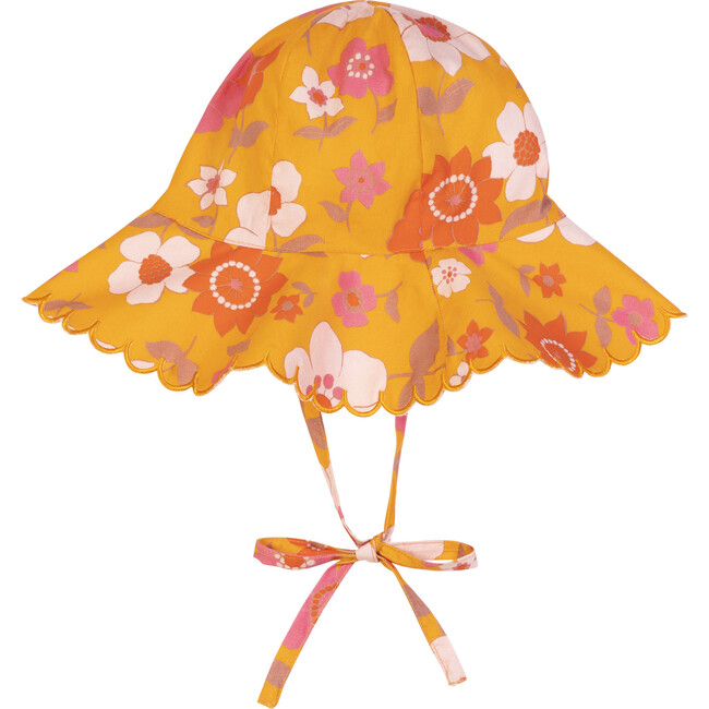 Baby Audrey Sun Hat, Retro Floral
