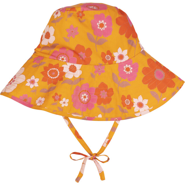 Aubrey Sun Hat, Retro Floral - Hats - 1 - zoom