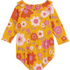 Baby Allie Bubble Swimsuit, Retro Floral - One Pieces - 3 - thumbnail