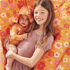 Baby Allie Bubble Swimsuit, Retro Floral - One Pieces - 4 - thumbnail