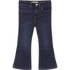 Classic Flare Bootcut Jeans, Navy - Jeans - 1 - thumbnail