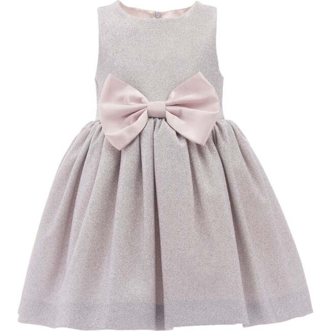 Altillo Glitter Bow Dress, Pink