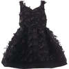 Mariposa Tulle Dress, Black - Dresses - 1 - thumbnail