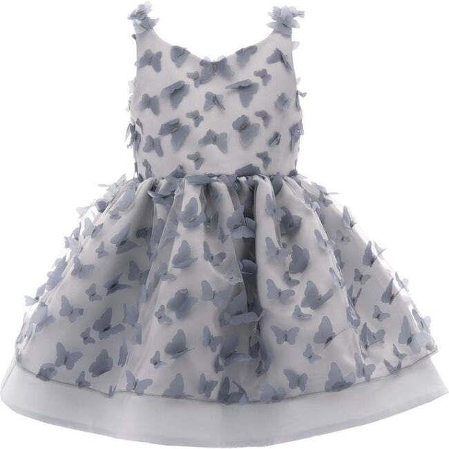 Mariposa Tulle Dress, Gray