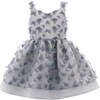 Mariposa Tulle Dress, Gray - Dresses - 1 - thumbnail