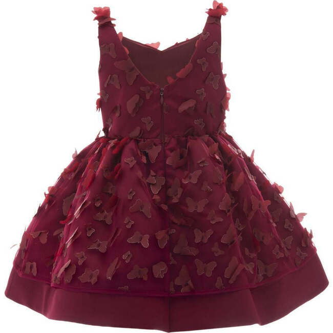 Mariposa Tulle Dress, Burgundy
