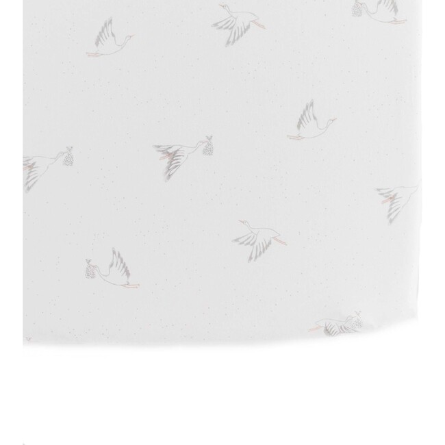 Stork Crib Sheet, Multi