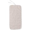 Stripes Away Burp Cloth, Petal - Burp Cloths - 2