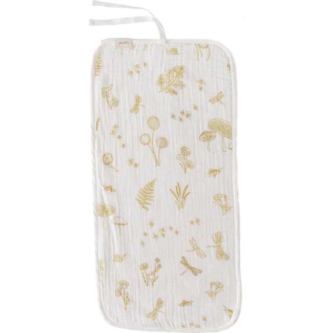 Botanica Burp Cloth, Marigold