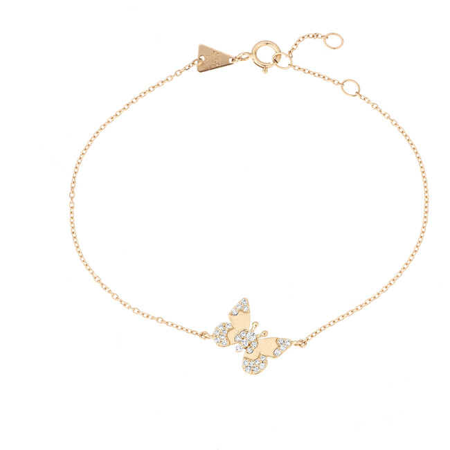 Women's Enchanted Diamond Butterfly Bracelet
