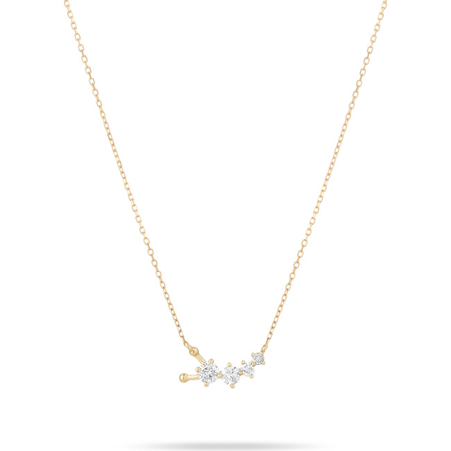 Women's Enchanted Diamond Caterpillar Necklace