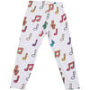 Music Notes Leggings - Leggings - 1 - thumbnail