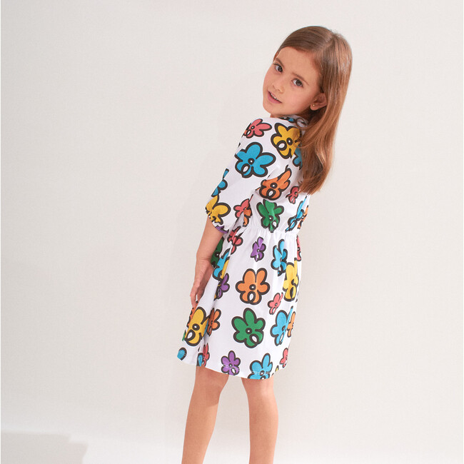 Colorful Flowers Dress - Dresses - 3