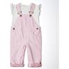 Stripe Overalls, Classic Pink - Overalls - 3