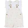 Overall Shorts, Love Heart - Shorts - 3