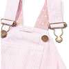 Stripe Overalls, Classic Pink - Overalls - 5