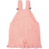 Frill Overall Shorts, Pink - Shorts - 4