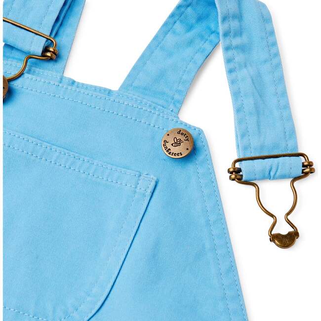 Overall Shorts, Sky Blue - Overalls - 6