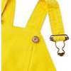 Overall Shorts, Sunshine Yellow - Overalls - 5 - thumbnail