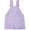 Floral Overall Shorts, Lilac - Overalls - 3